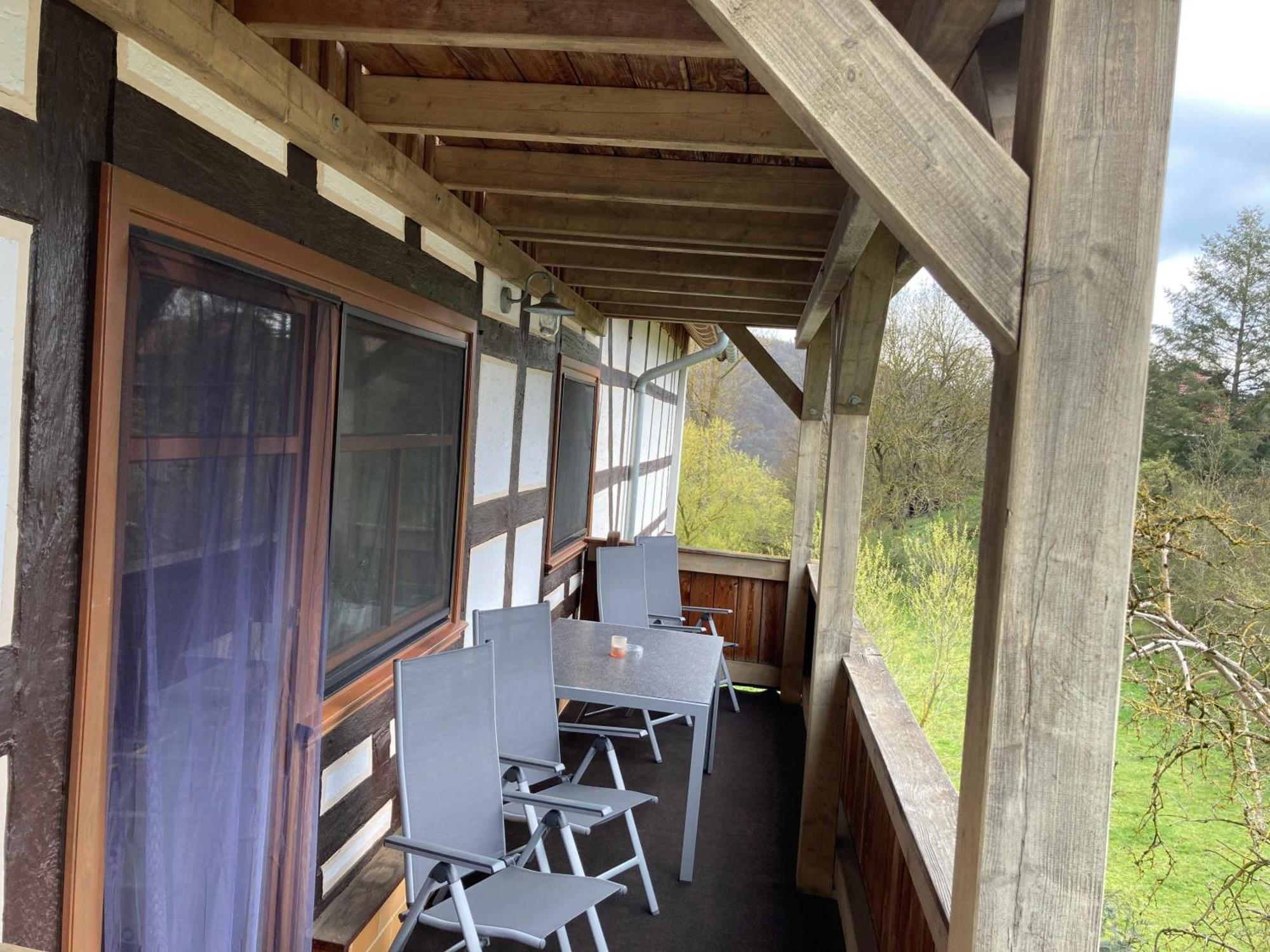 Bauernhofpension Buechsenschuetz Harbshausen Exterior foto